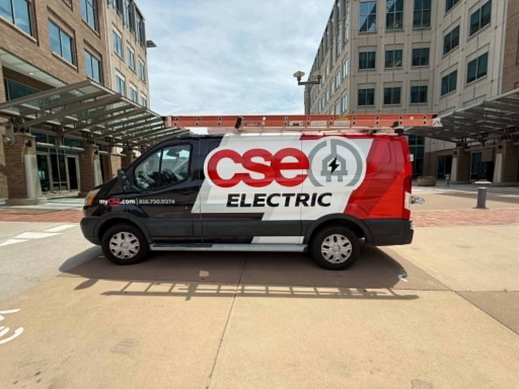 Current Solutions Electric service van for Kansas City electrical work