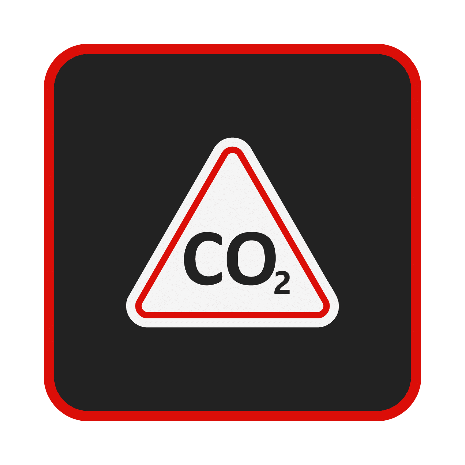 Carbon Monoxide Detector Installation Icon in brand colors