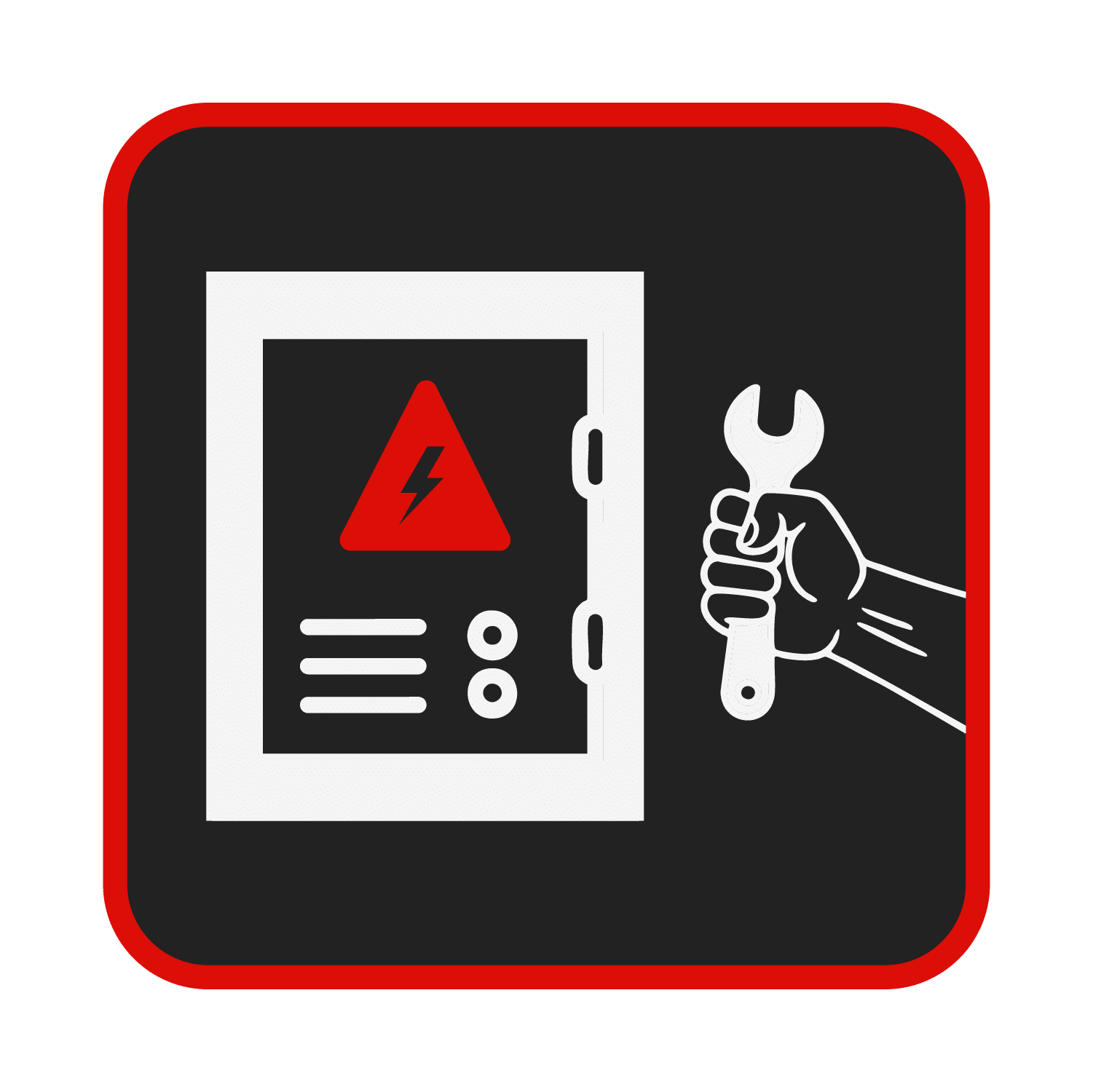 Electrical Panel Upgrades Icon in brand colors